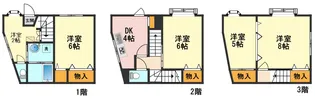 東京都葛飾区新宿5【一戸建】の間取り