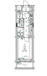 MAXIV東府中DUE【4階】の間取り