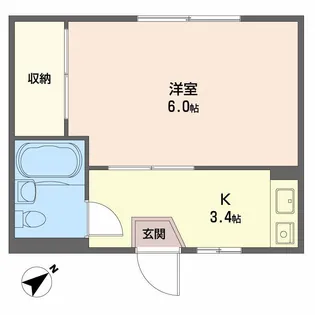 フレグランスレイ C【2階】の間取り