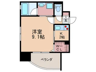 ルービンス宇品海岸【7階】の間取り