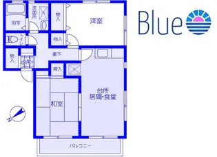 グリーンステージ東戸塚【2階】の間取り