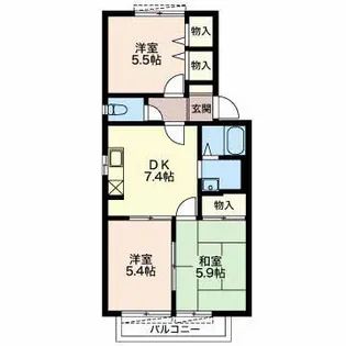 PROVENCE【2階】の間取り