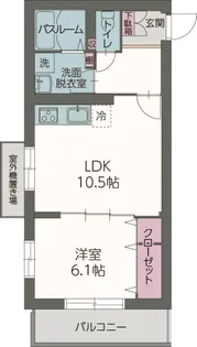 シュールドコリーヌ【3階】の間取り