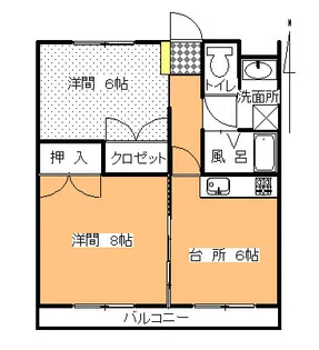 メゾン泉【2階】の間取り