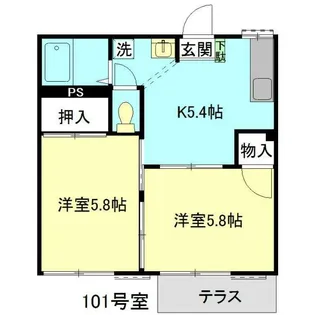 プリメーラMT【1階】の間取り