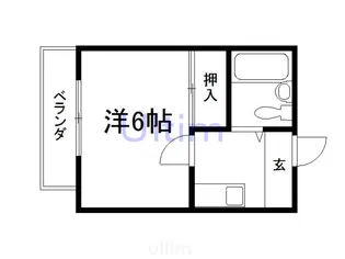 キーストンハウス【2階】の間取り