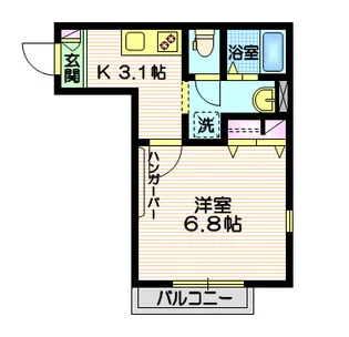 東京都大田区西馬込1【マンション】の間取り
