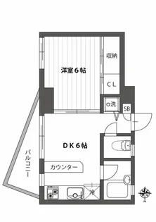 ロックアーバン【4階】の間取り