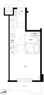 ルーブル板橋東新町弐番館【4階】の間取り
