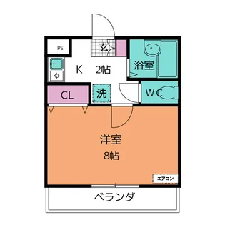 エマエトワール【1階】の間取り
