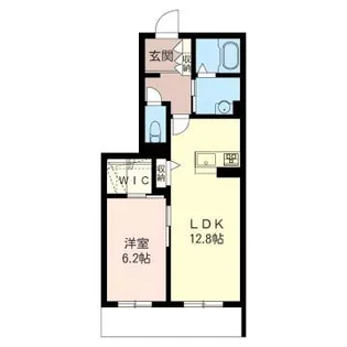 Green Scent舞【1階】の間取り