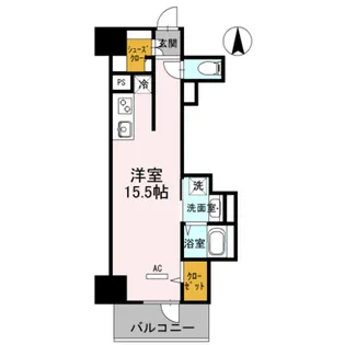 グラン ラヴィ レジデンス【9階】の間取り