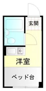 東京都北区中十条2【マンション】の間取り