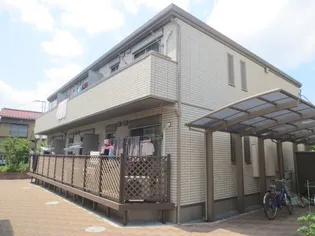 クレセントB【1階】の外観