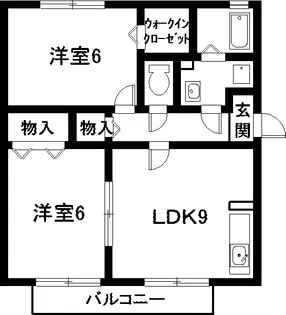 愛知県名古屋市中川区一色新町2【アパート】の間取り