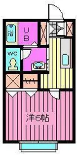 埼玉県さいたま市浦和区常盤9【アパート】の間取り