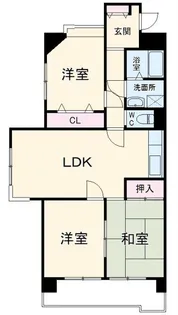 グランドハイリス上社【1階】の間取り