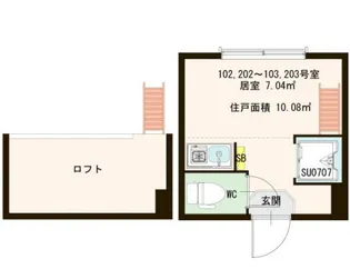 東京都板橋区小茂根4【アパート】の間取り