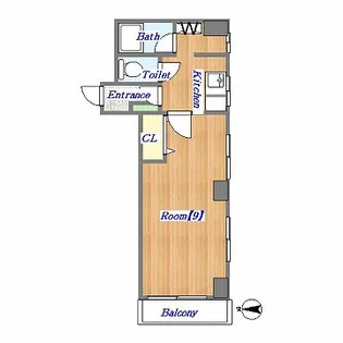 小林ビル【3階】の間取り