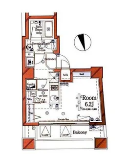 セジョリ早稲田【5階】の間取り