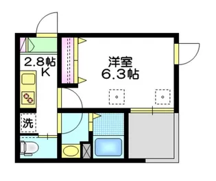グレートへーベル【1階】の間取り