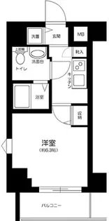 ガラ・ステージ森下【2階】の間取り