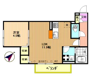 ブライトファイブ【3階】の間取り