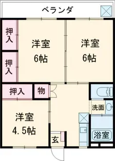 国崎ビル3【5階】の間取り