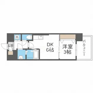 オリエンテム【7階】の間取り