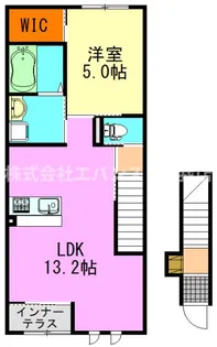 サウザンドリーフ【2階】の間取り