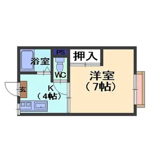 フォーブル浅野川【2階】の間取り