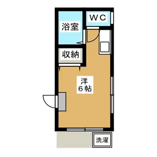 上田ハイム【1階】の間取り