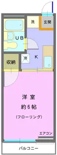 シティハイム 大楽寺【1階】の間取り