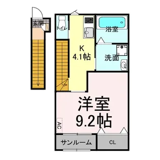 マースフル【2階】の間取り