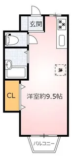 JUNコーポ泉ヶ丘【2階】の間取り