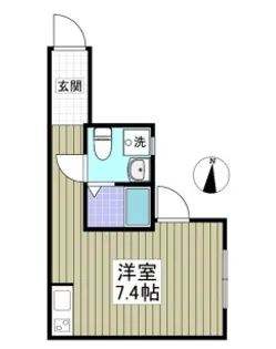 陽だまりのルーチェ【1階】の間取り