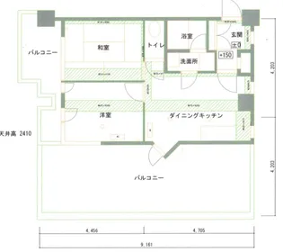 北鎌倉ガーデン【3階】の間取り
