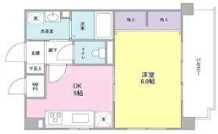 エトワール【1階】の間取り