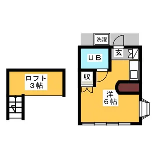 SUNガーデンS【1階】の間取り