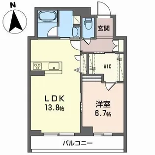 ラ・ルーチェ台原【3階】の間取り
