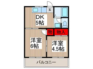 スターハイツ【1階】の間取り