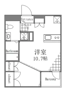 ラ・ヴィータ【1階】の間取り