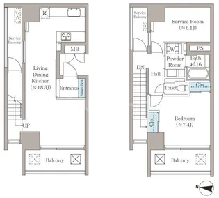 T-PLACE北斎St.の間取り