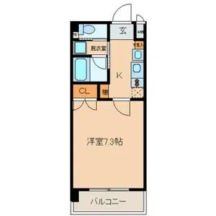 アップルコート一社【1階】の間取り