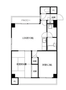 大貫ビル【6階】の間取り