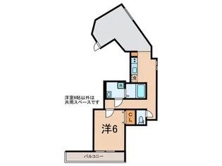 Nefrock Lab Ookayama【2階】の間取り