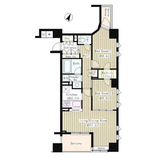 コクヨーレ日本橋【10階】の間取り