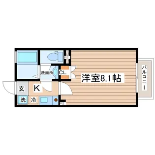 プリマベーラ【1階】の間取り