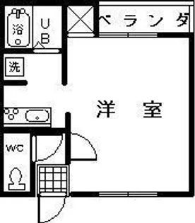 コーポカリーナ【1階】の間取り
