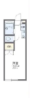 レオパレスFLORIAII【1階】の間取り
